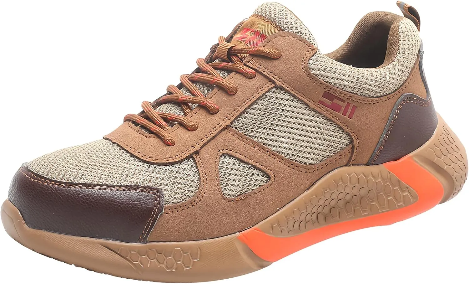 Lightweight Fashion Breathable Work Sneakers,is Also Ideal for Walking, Hiking, Industrial, Construction, Working, Outdoor Sports etc,