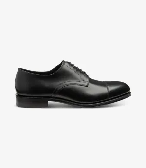 LOAKE PETERGATE BLACK DERBY LEATHER SOLE F-MEDIUM