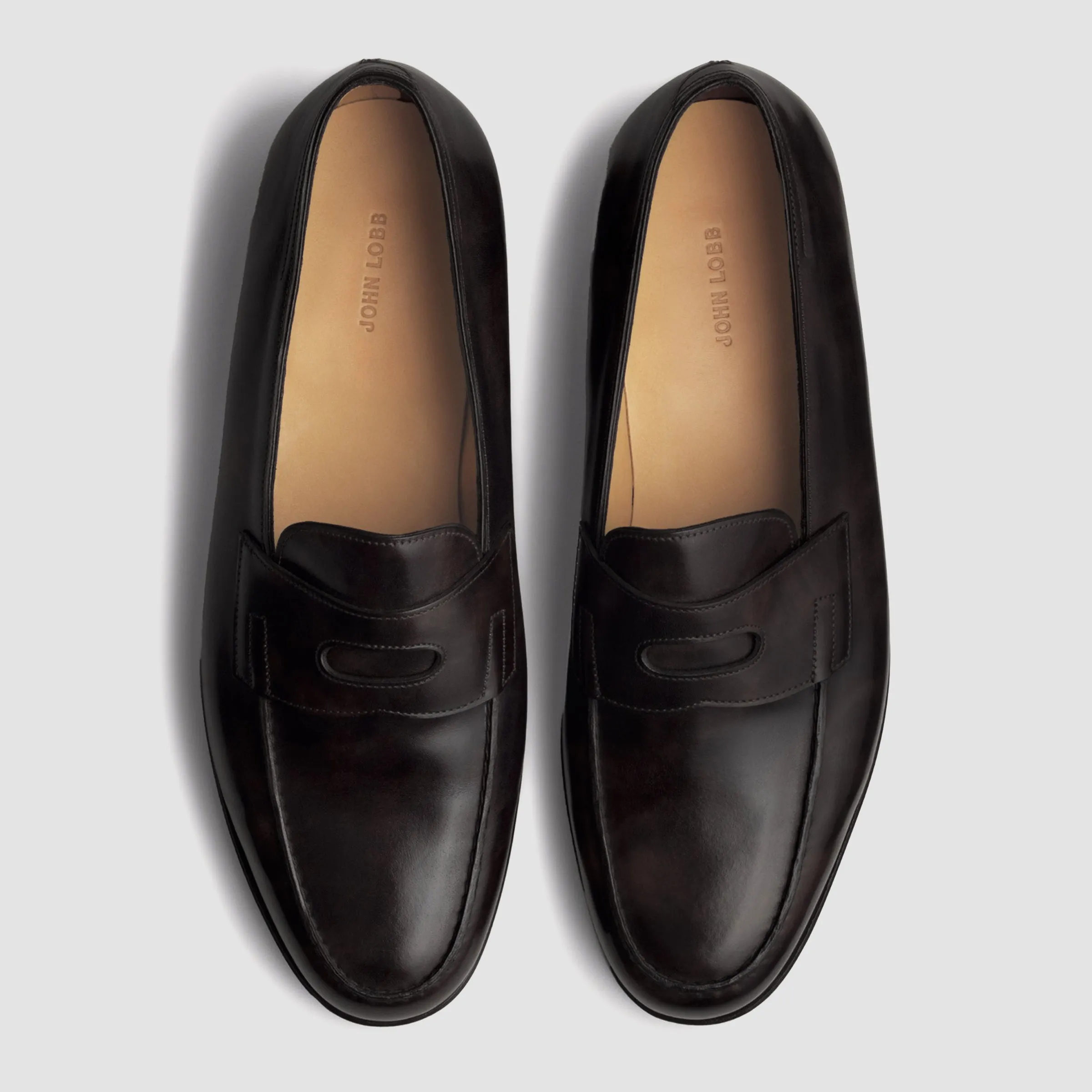 Lopez, Dark Brown Museum Calf, Leather Sole