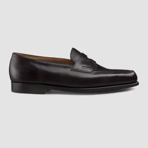 Lopez, Dark Brown Museum Calf, Leather Sole