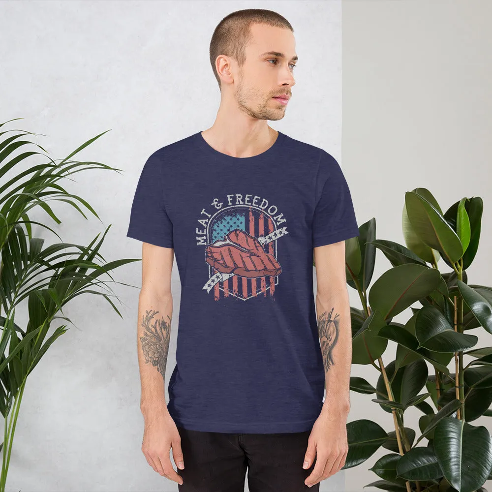 Meat & Freedom Dark Unisex t-shirt