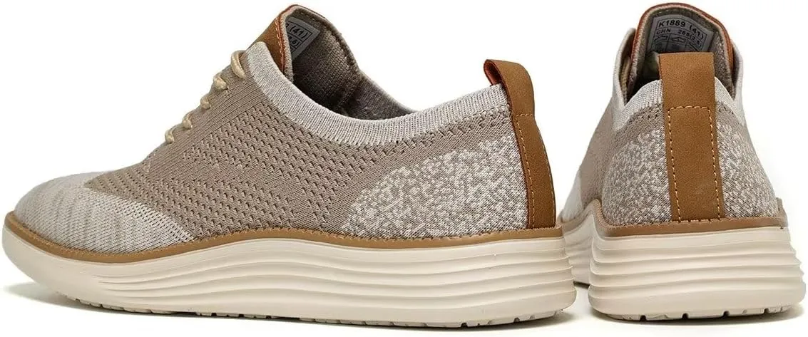 Mens Casual Dress Shoes Fashion Walking Sneakers Mesh Business Oxfords Work Lightweight Soft Sole Zapatos