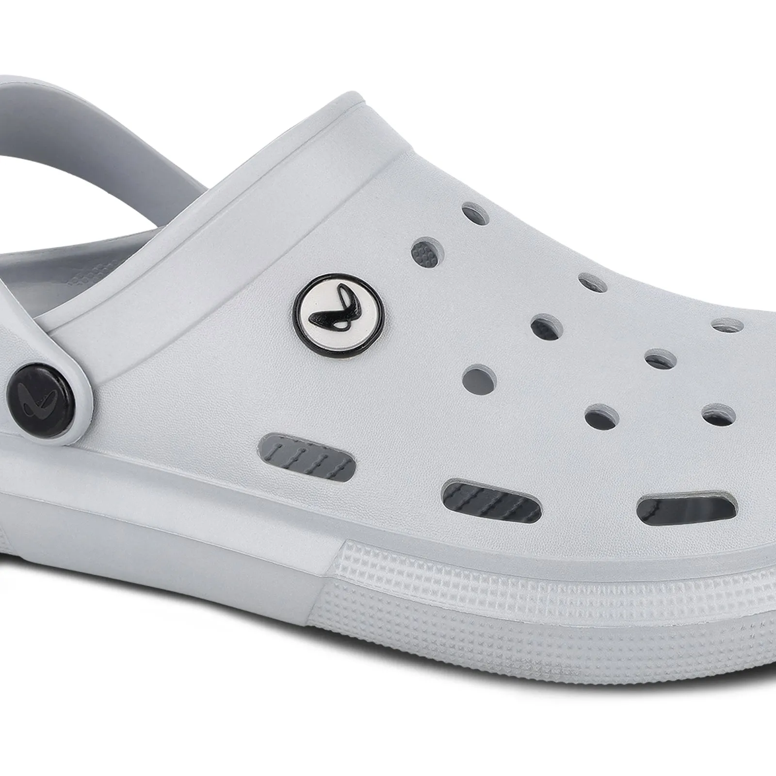 Men's Clogs  - WC4843 Light Grey