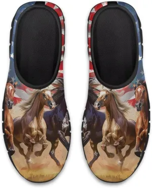 Men's Fashion Sneakers Slip On Walking Loafers Travel ShoesBlack Sole