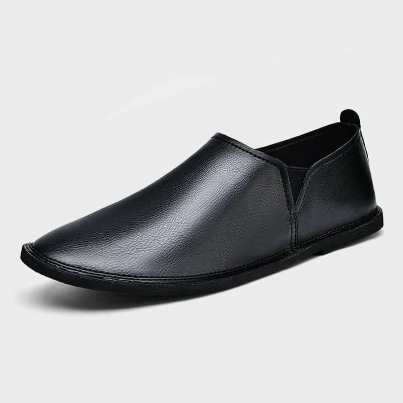 Men's Leather Loafers, Slip-On Dress Shoes