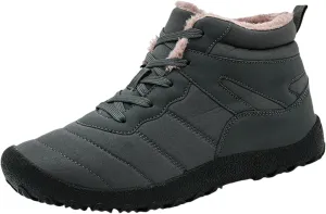 Mens Work Boots Waterproof Hiking Sneakers Ankle Ladies Womens Safety Shoes Business Casual Waterproof Outdoor Shoes Lightweight Hike Grounded Footwear