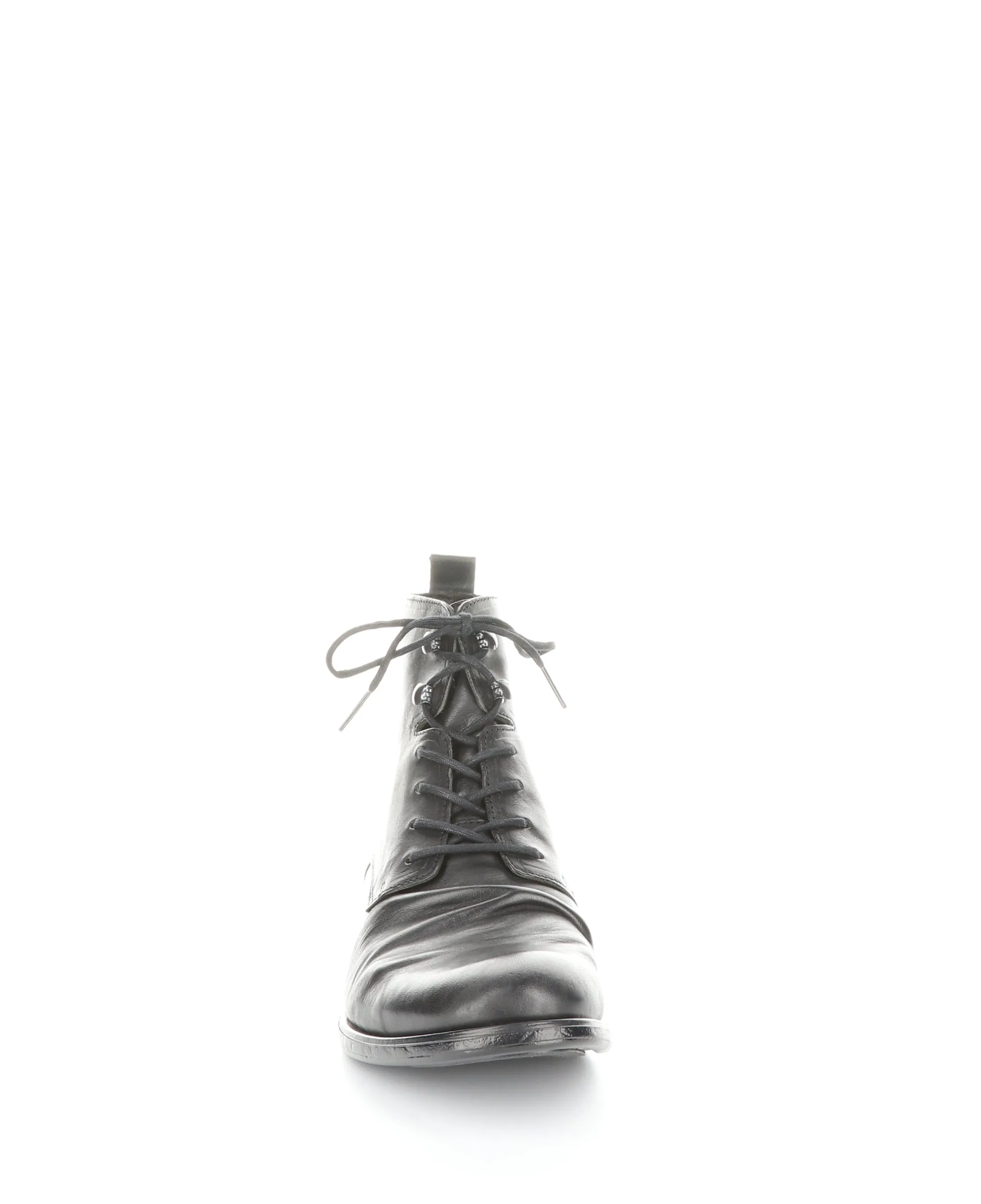 MYKE660FLY Black Round Toe Boots