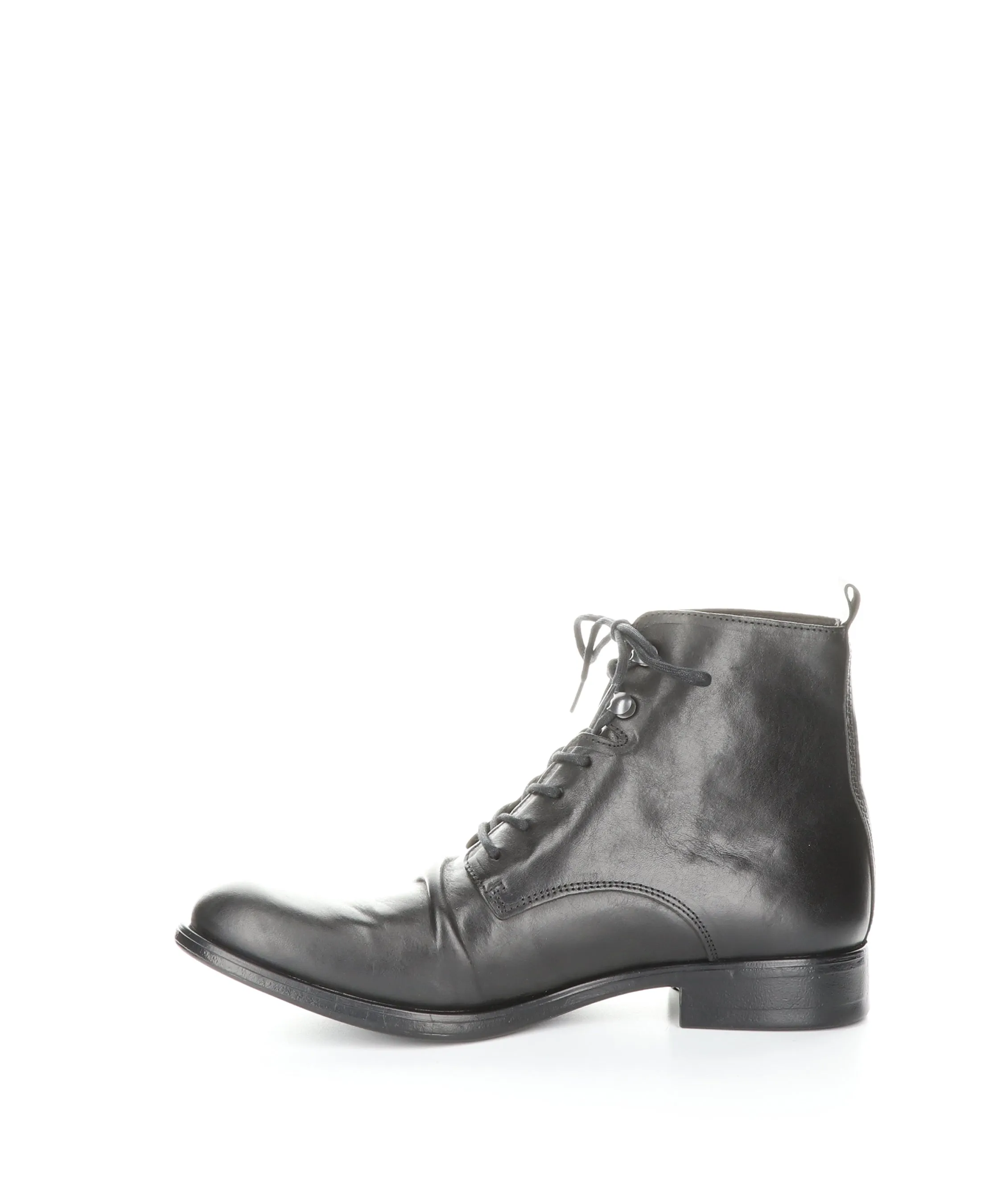 MYKE660FLY Black Round Toe Boots