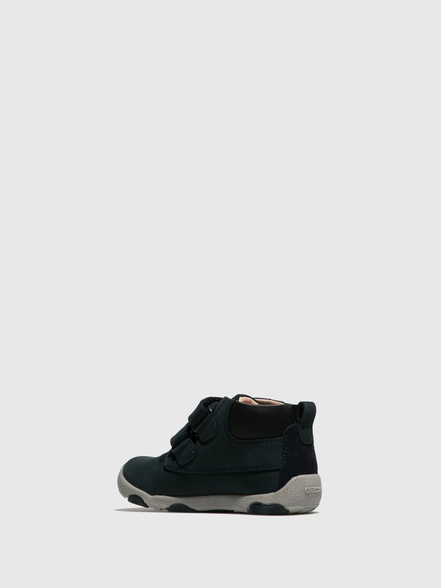 Navy Velcro Boots