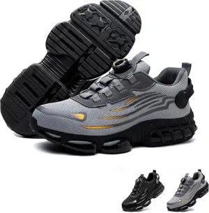 Noozier Safety Shoes, Noozier Safety Shoes Mens Steel Toe, Lightweight and Breathable, Suitable for Industrial and Construction Industries, Puncture-Proof