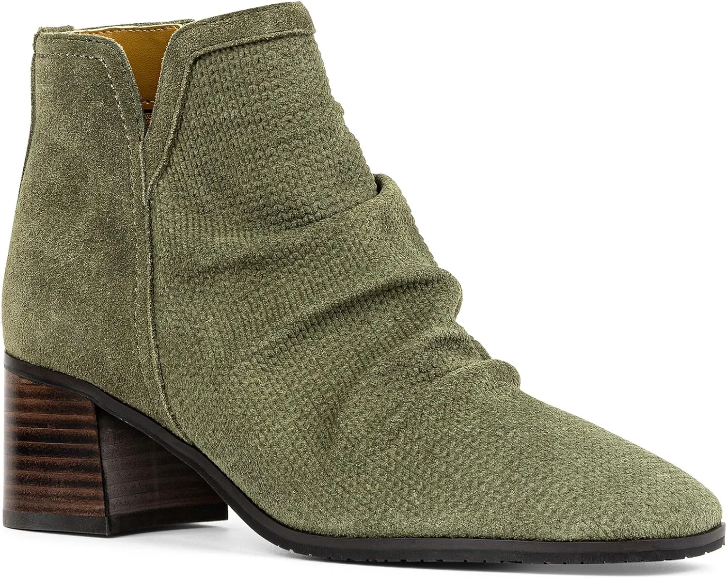 NYDJ Women's Dernnes Embossed Suede Ankle Boot