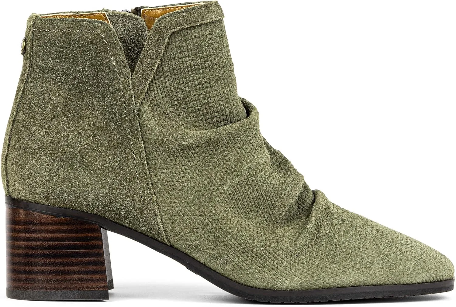 NYDJ Women's Dernnes Embossed Suede Ankle Boot