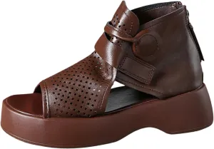 Platform Sandals Women Featuring Foam Cushioned Insoles Women's Platform Sandals Wedge Open Toe Sandals