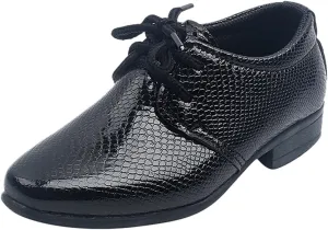 Pointed Toe Dress Shoes for Boys Toddler Kids British Style Dressy Leather Shoes Formal Casual Wedding School Loafers