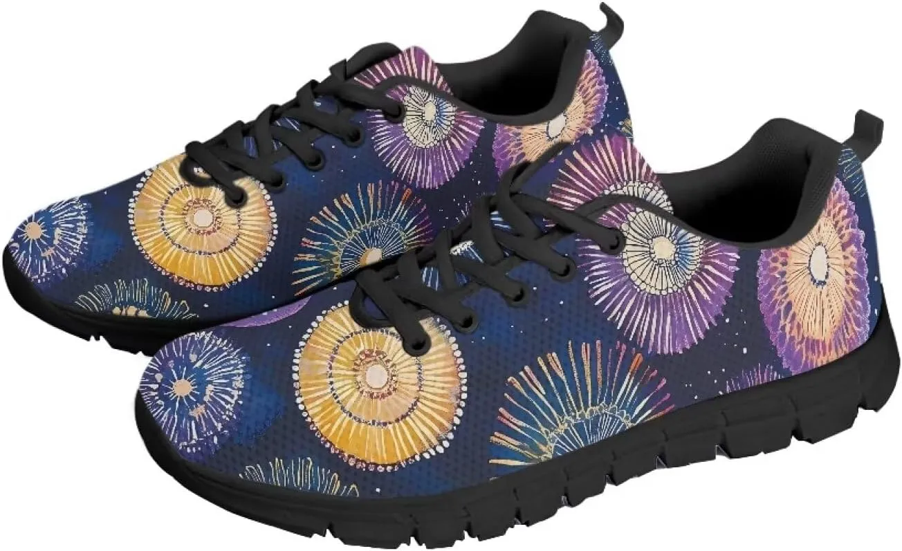 Running Sneakers for Women Soft Lace-Up Tennis Sneakers for Ladies Low-Top Anti-Skid Outdoor Workout Hiking Shoes for Teen Girls US 5-12