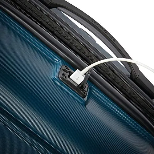 Samsonite Omni 2 Hardside Expandable Luggage with Spinner Wheels, Nova Teal, Carry-On 20-Inch