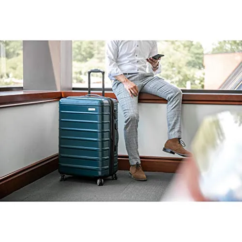 Samsonite Omni 2 Hardside Expandable Luggage with Spinner Wheels, Nova Teal, Carry-On 20-Inch