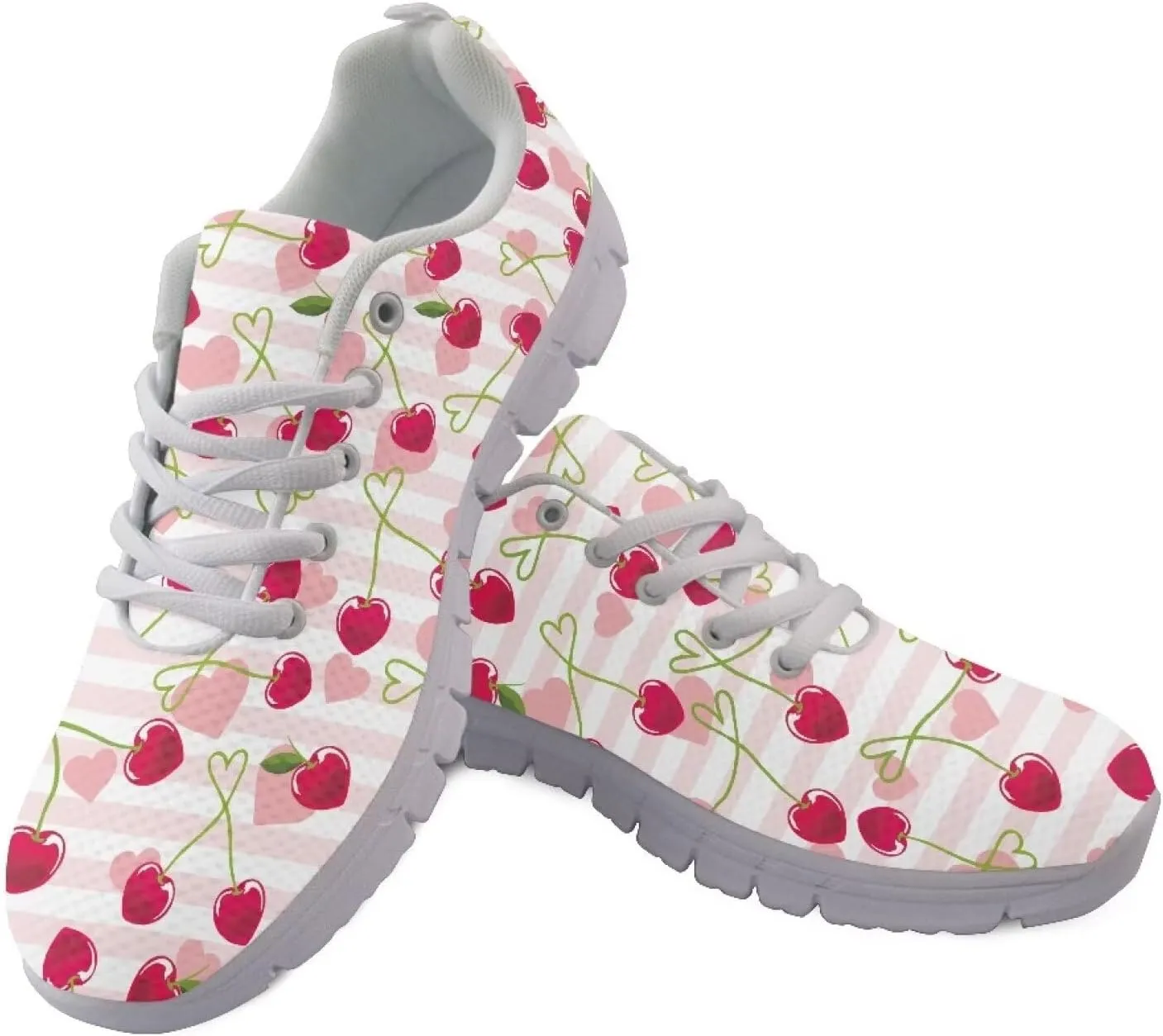 Shoes Women Casual Cozy Tennis Walking Athletic Sneakers Workout Lace-Up Breathable Lightweight Shoes for Ladies US 5-12