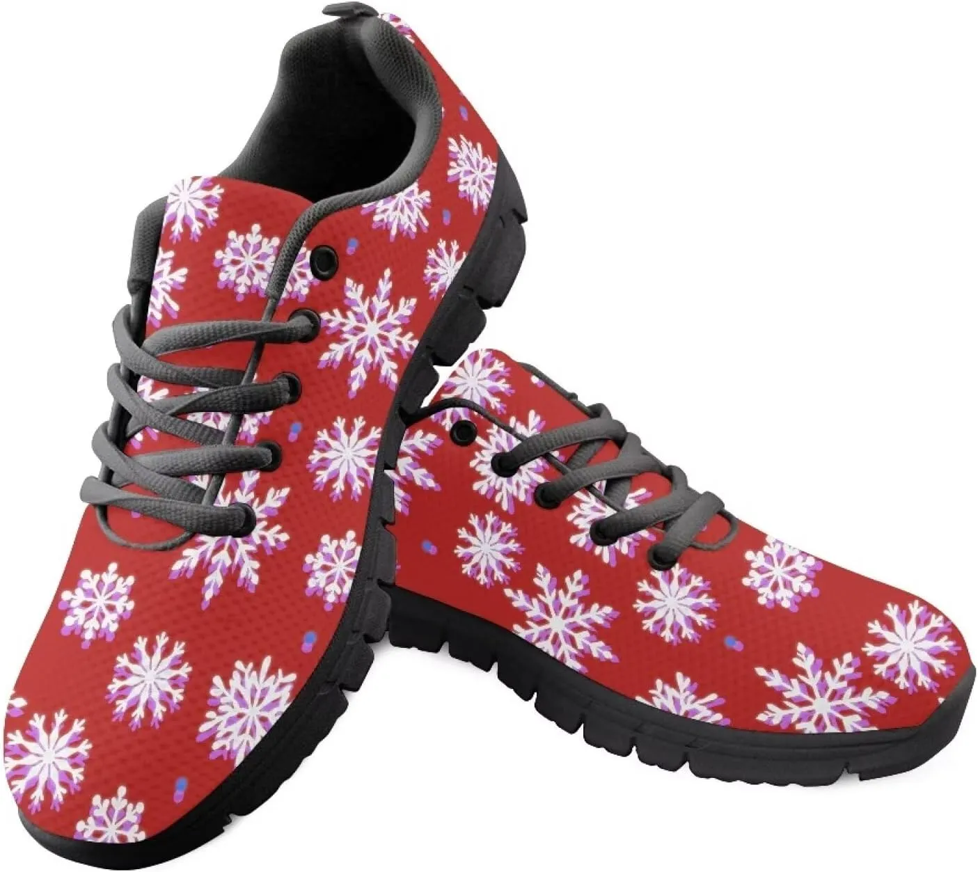 Shoes Women Cozy Low Cut Lace-Up Tennis Athletic Sneakers Breathable Workout Lightweight Outdoor Exercise Walking Shoes for Ladies US 5-12
