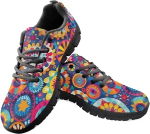 Shoes Women Cozy Low Cut Lace-Up Tennis Athletic Sneakers Breathable Workout Lightweight Outdoor Exercise Walking Shoes for Ladies US 5-12