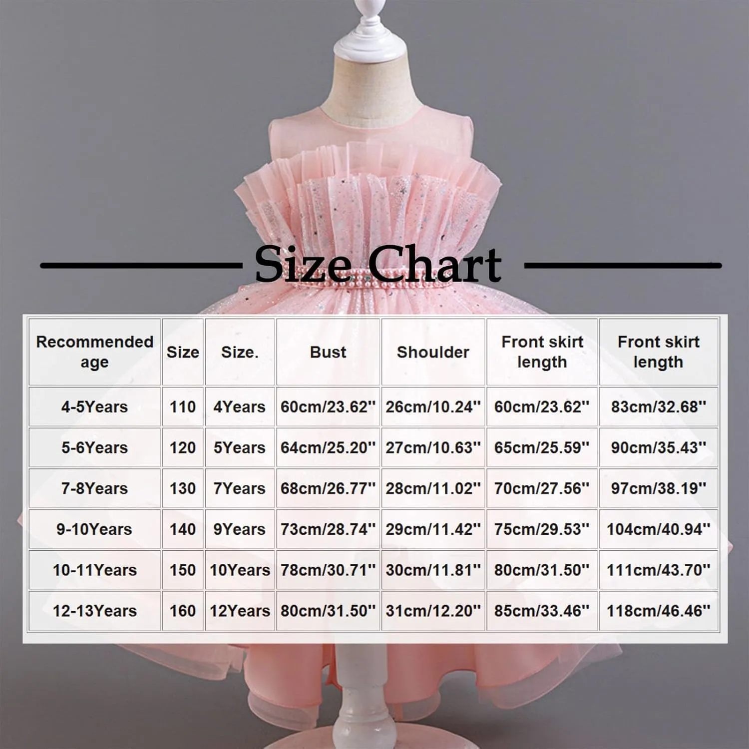 Sparkly Princess Dress for Girls Trendy Luxury Sequin Floor Length Flower Dresses Wedding Party Bridesmaid Gown 3-14T