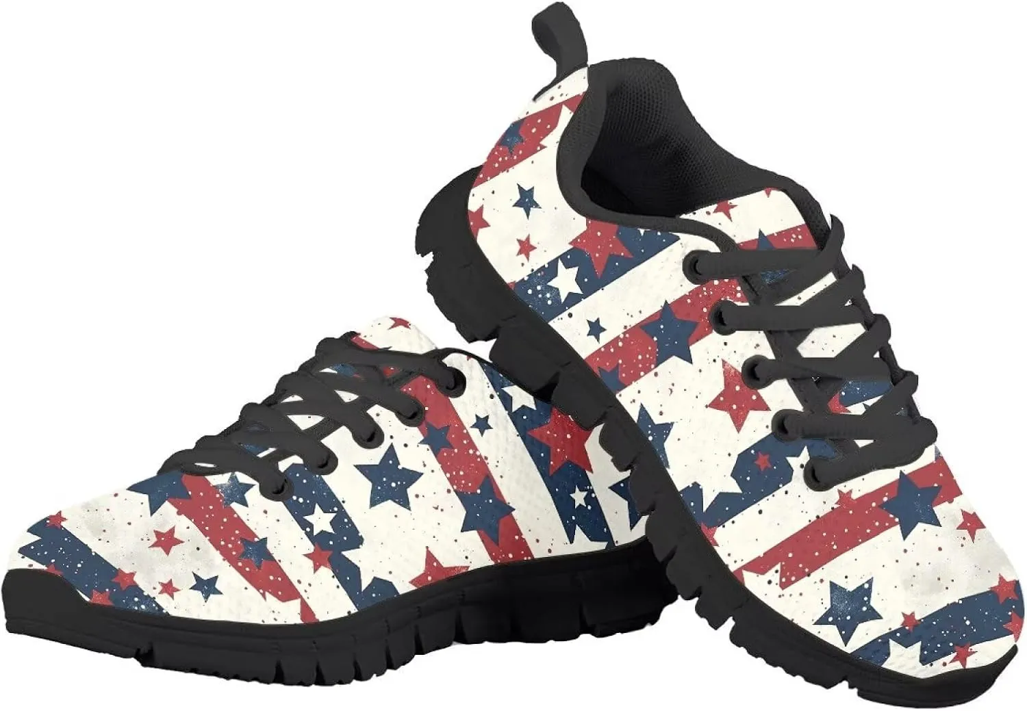Stylish Breathable Tennis Sneakers Indoor Anti-Skid Shoes for Boys Girls Lightweight Cozy Rubber Sole Anti-Skid Shoes for Travel US Little Kid 11-13 Big Kid 1-5 Black Sole