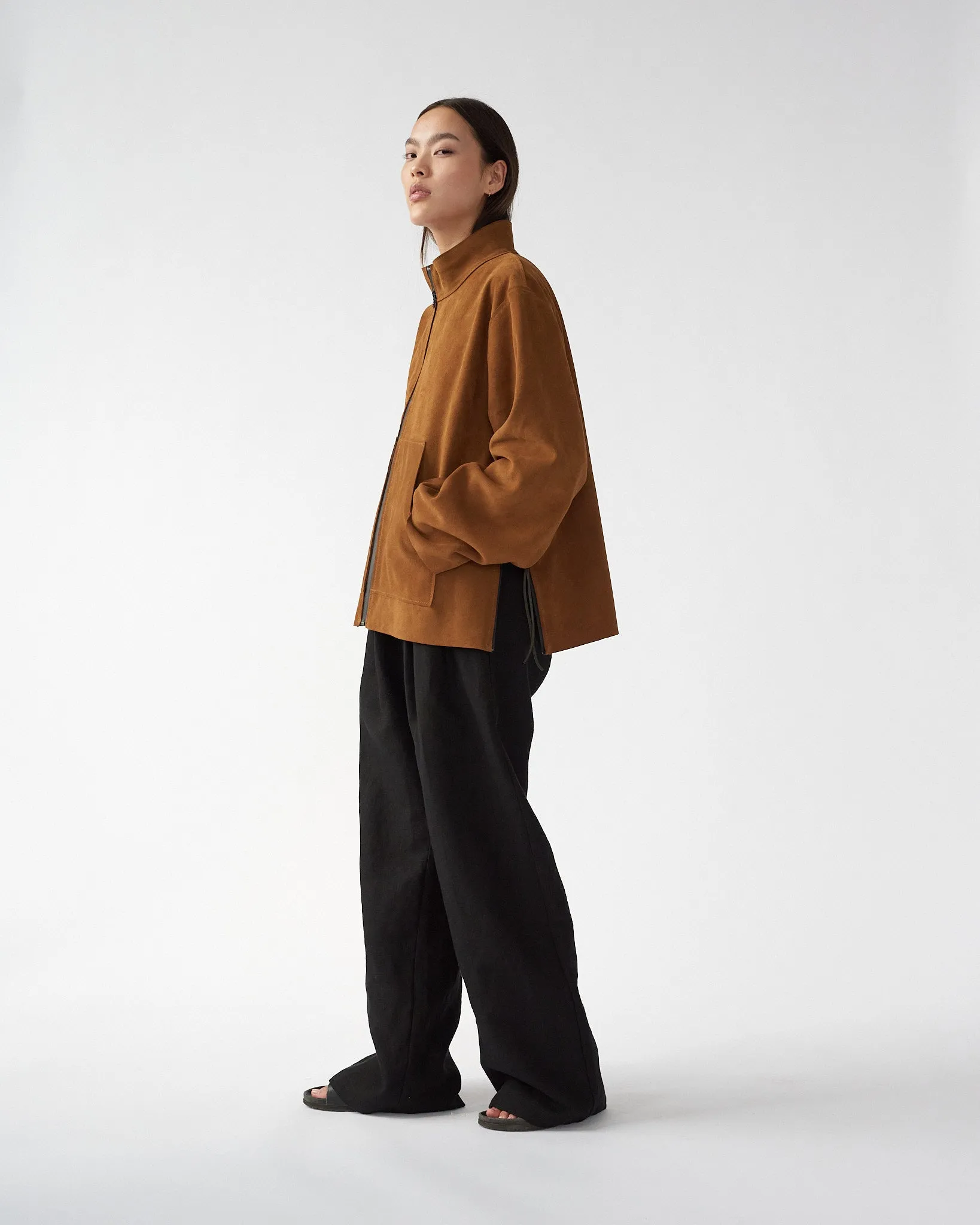 Suede Anorak
