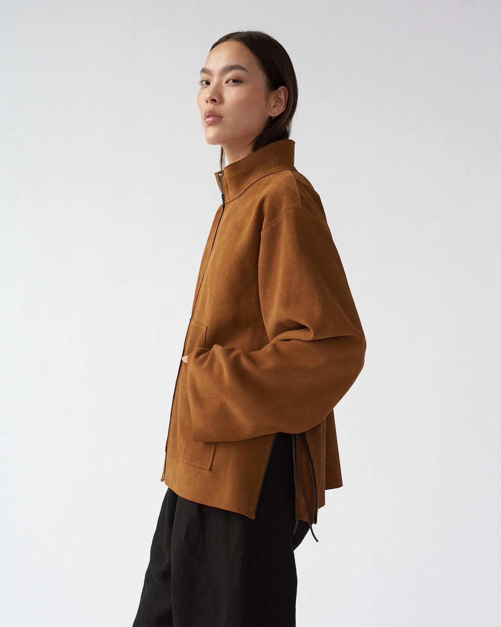 Suede Anorak