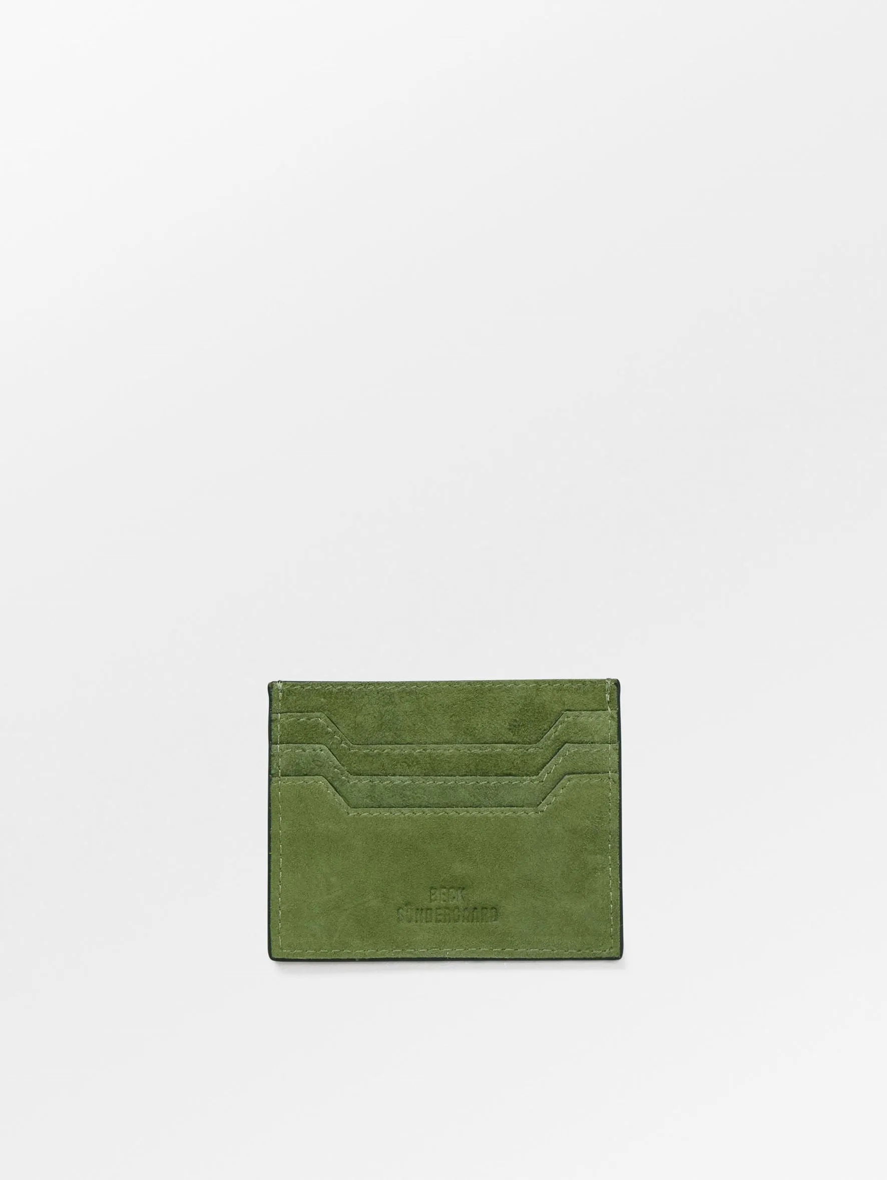 Suede Card Holder