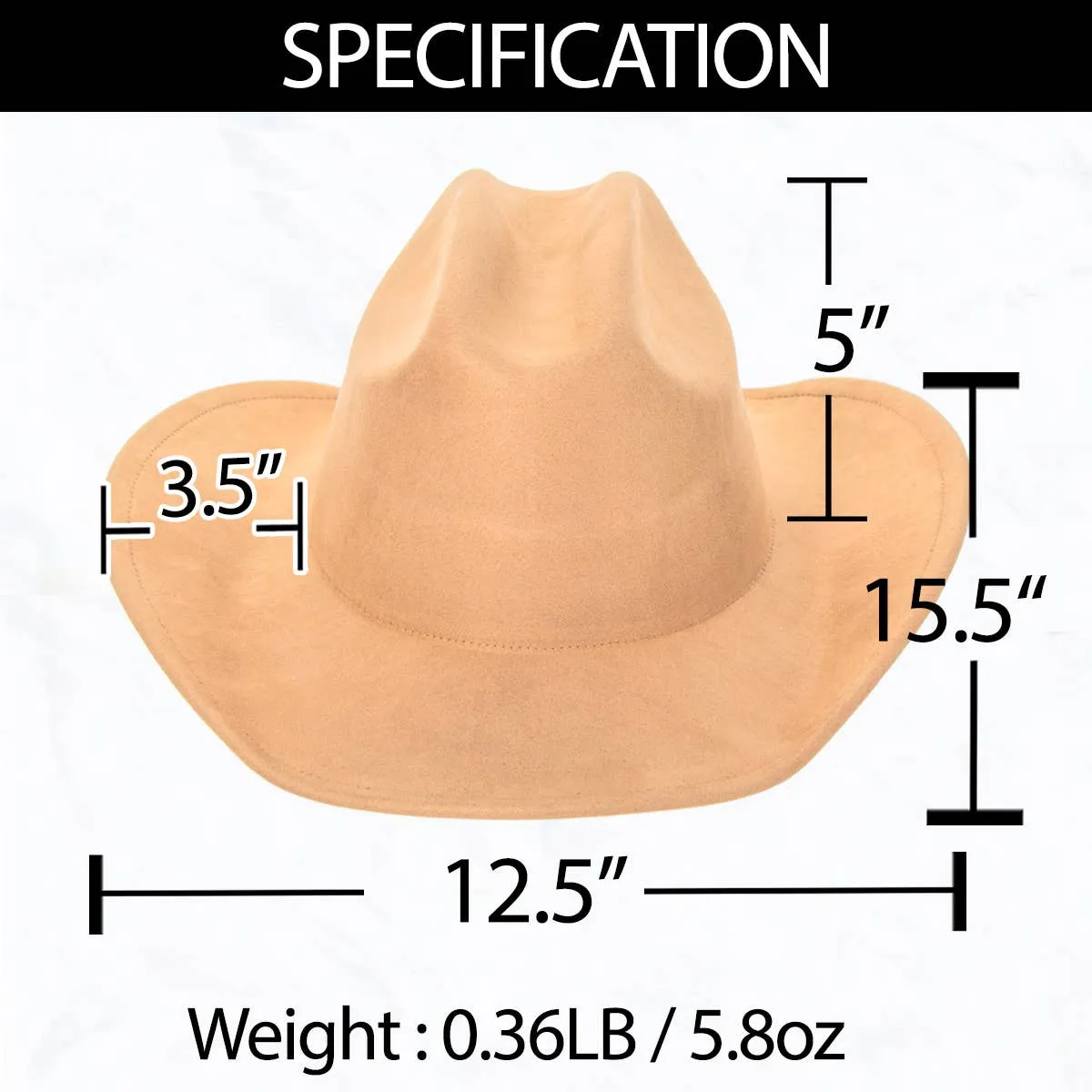 Suede CowboyHat