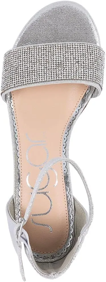 Sugar Women's Block Heel Sandals  Open Toe, Ankle Strap, Comfortable Dress Shoes for Weddings & Casual Wear