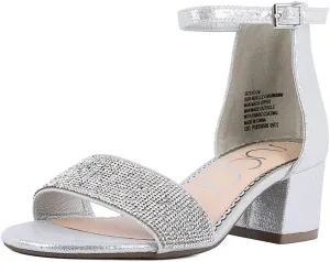 Sugar Women's Block Heel Sandals  Open Toe, Ankle Strap, Comfortable Dress Shoes for Weddings & Casual Wear