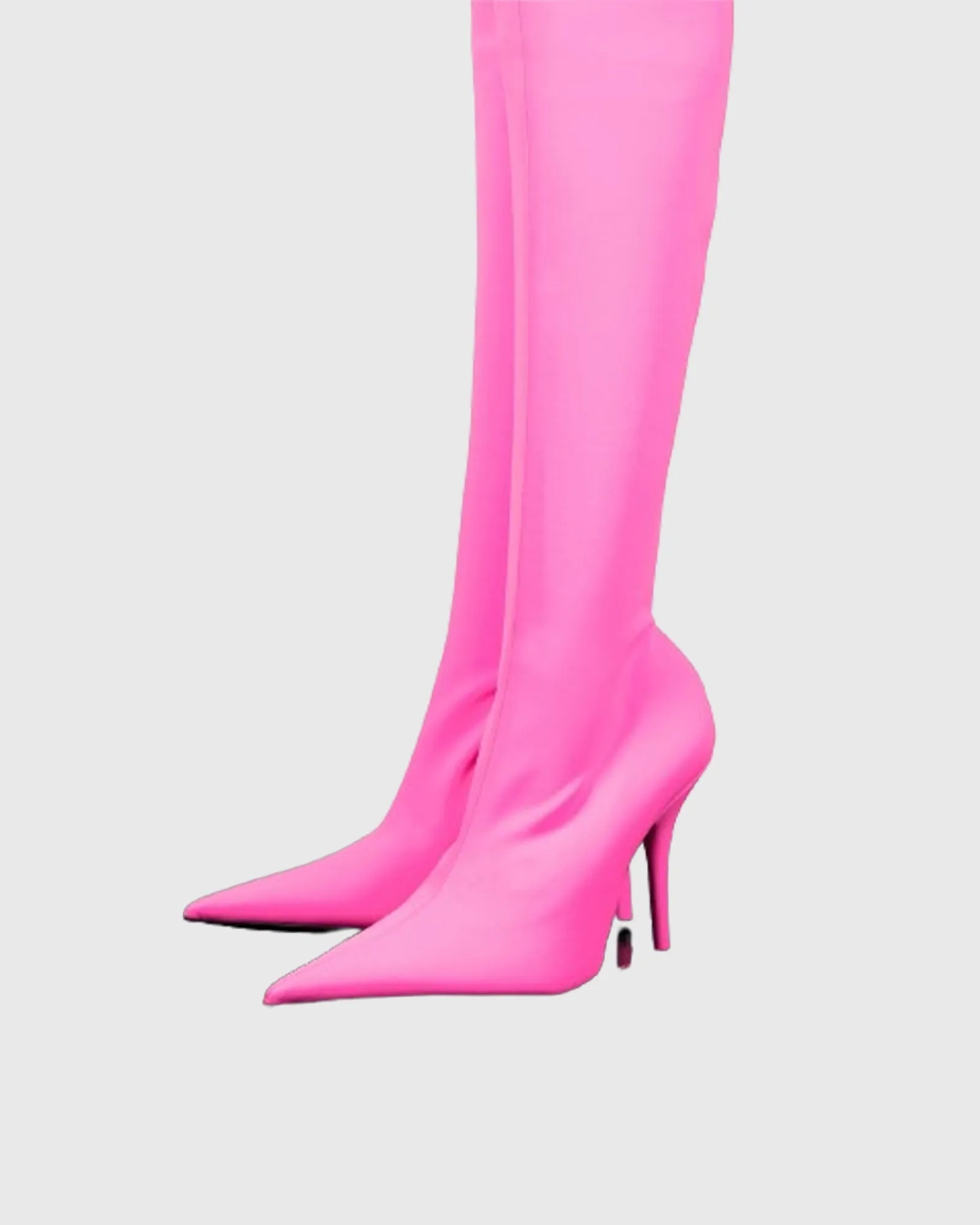 Tersa Over The Knee Boots In Pink