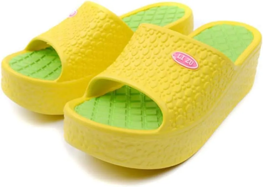 Thick Soles Fashion Women Summer Sandals Platform Shoes Beach Hole Shoes Slippers Women Womens Boot Slippers Memory Foam