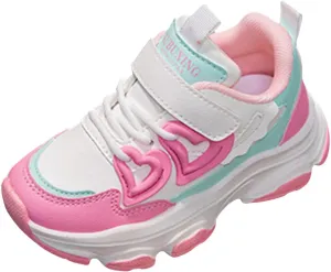 Toddler Big Kids Shoes Boys Girls Breathable Sneakers Athletic Running Shoes Girls Size 13 Sneakers for Kids