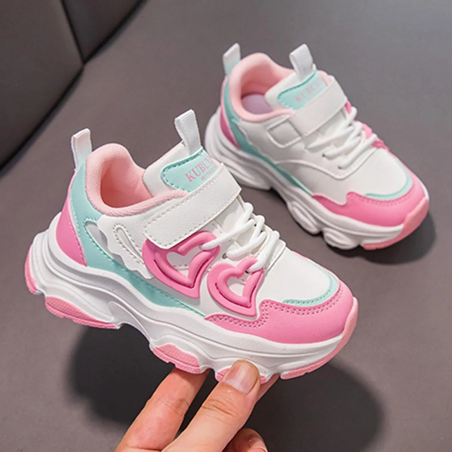Toddler Big Kids Shoes Boys Girls Breathable Sneakers Athletic Running Shoes Girls Size 13 Sneakers for Kids