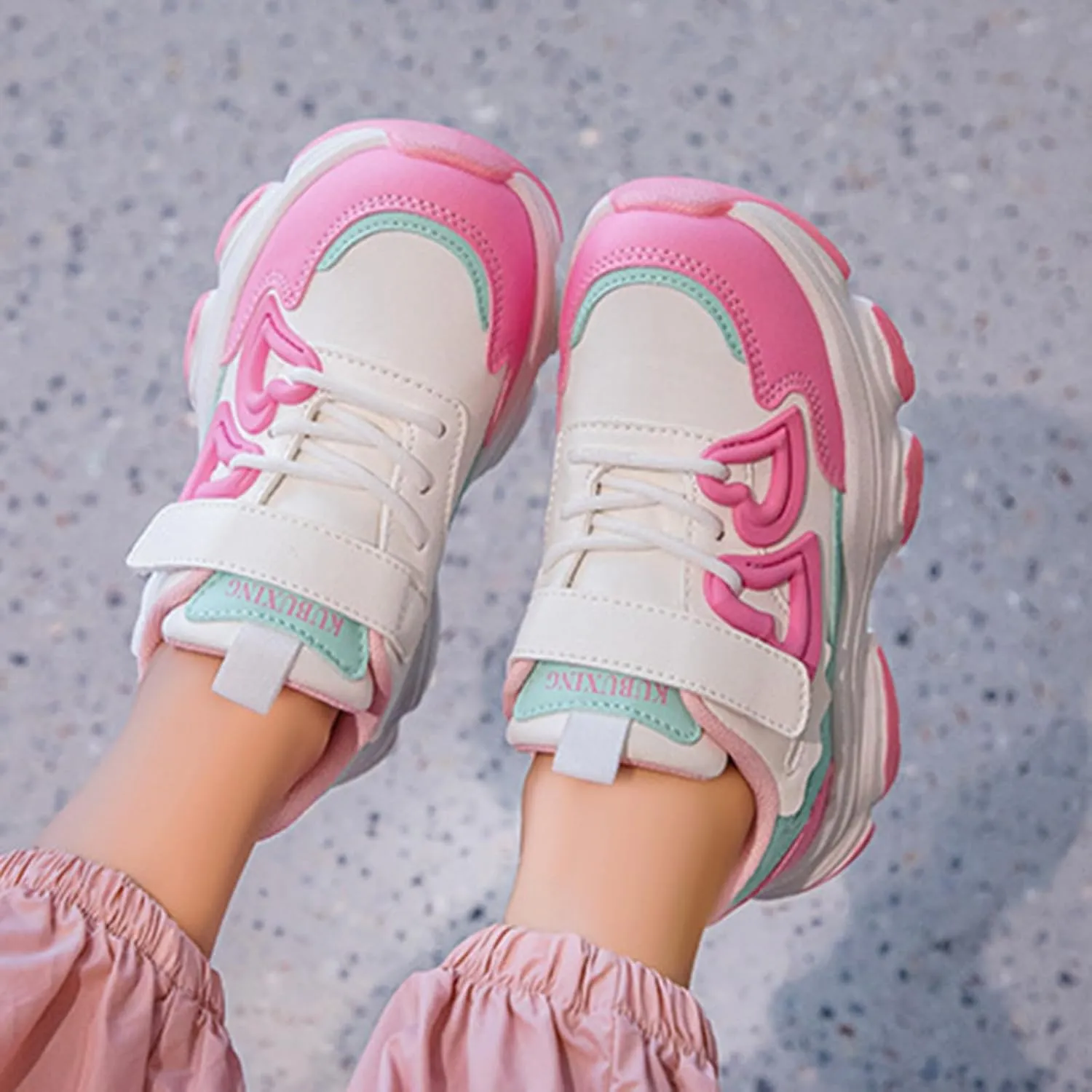 Toddler Big Kids Shoes Boys Girls Breathable Sneakers Athletic Running Shoes Girls Size 13 Sneakers for Kids