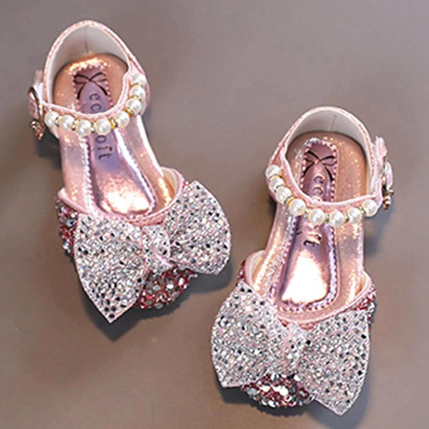 Toddler Flip Flops Girl Fashion Spring And Summer Girls Sandals Dress Dance Show Shoes Rhinestone Sandal Y3