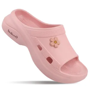 Walkaroo Womens Flip Flop  - WC4877 Peach
