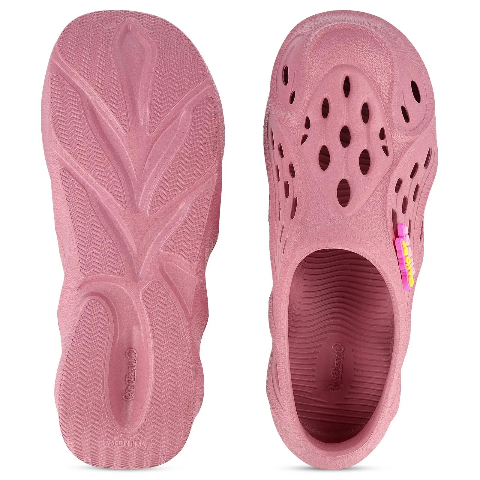 Walkaroo Womens Superclogs - WC8910 Dark Pink