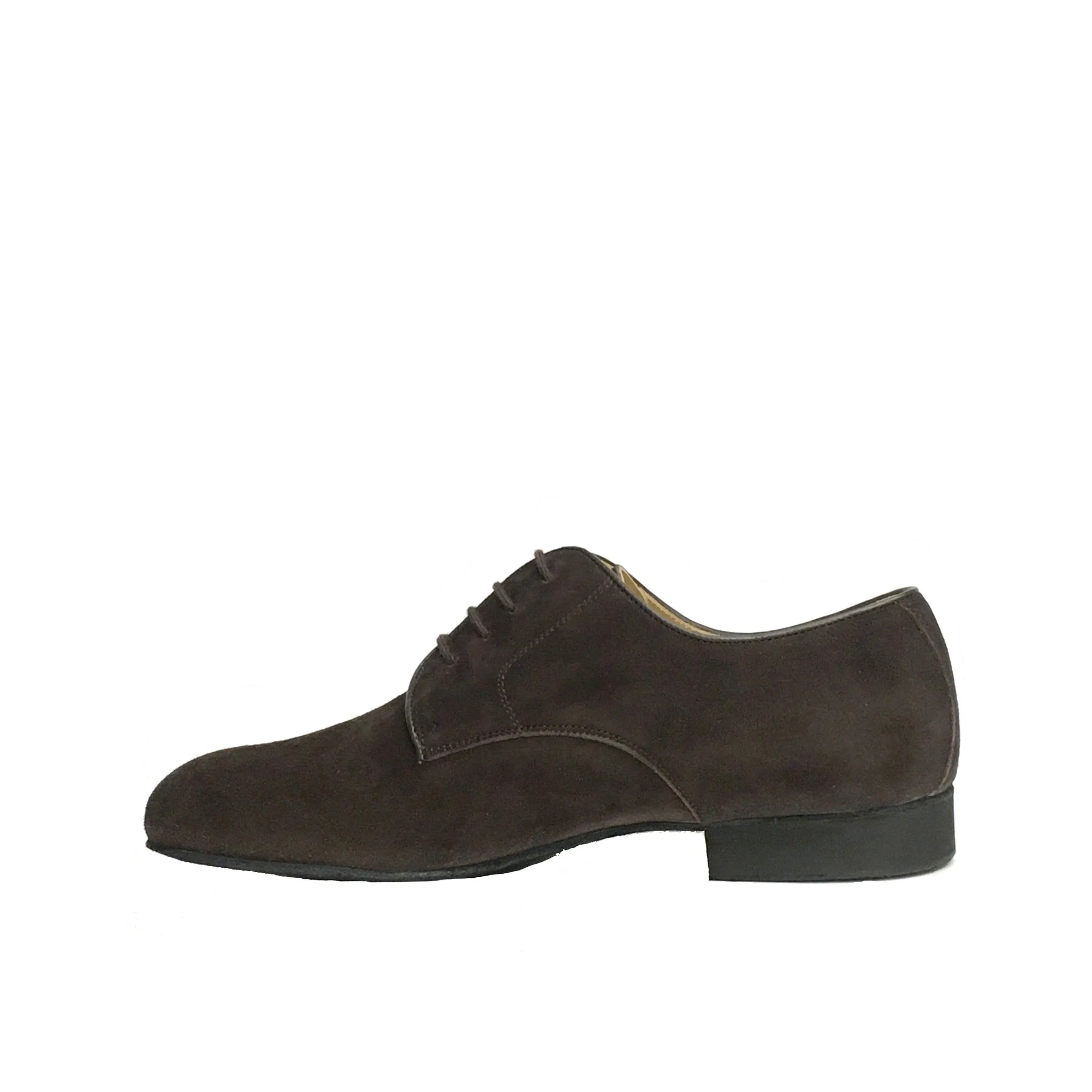 Werner Kern-Mens: Hanover Yogi | Dark Brown Suede- Standard Heel | Limited Edition