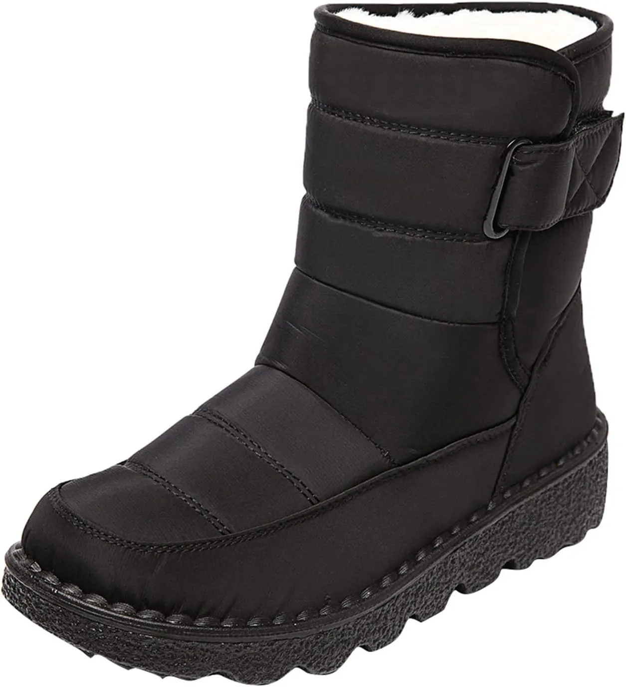 Winter Boots for Teens Waterproof Snow Boots Platform Short Rain Boots Comfortable Lightweight Hiking Boot Work Boots for Men