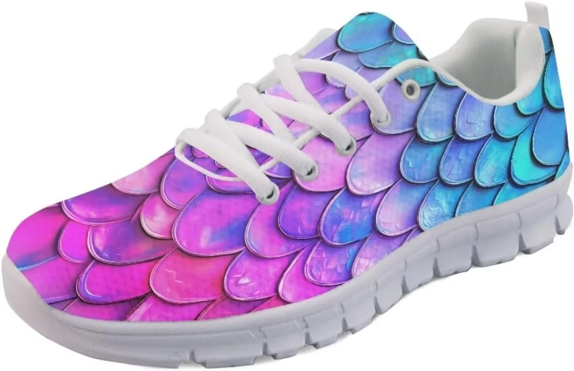 Women Non-Slip Running Shoes Casual Lightweight Workout Shoes Lace-Up Exercise Shoes Breathable Walking Shoes Athletic Sneakers US 5-12