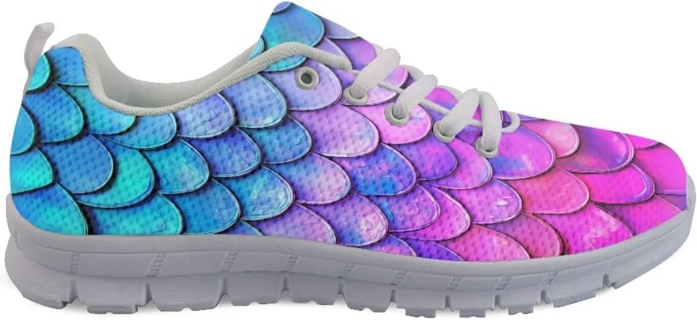 Women Non-Slip Running Shoes Casual Lightweight Workout Shoes Lace-Up Exercise Shoes Breathable Walking Shoes Athletic Sneakers US 5-12