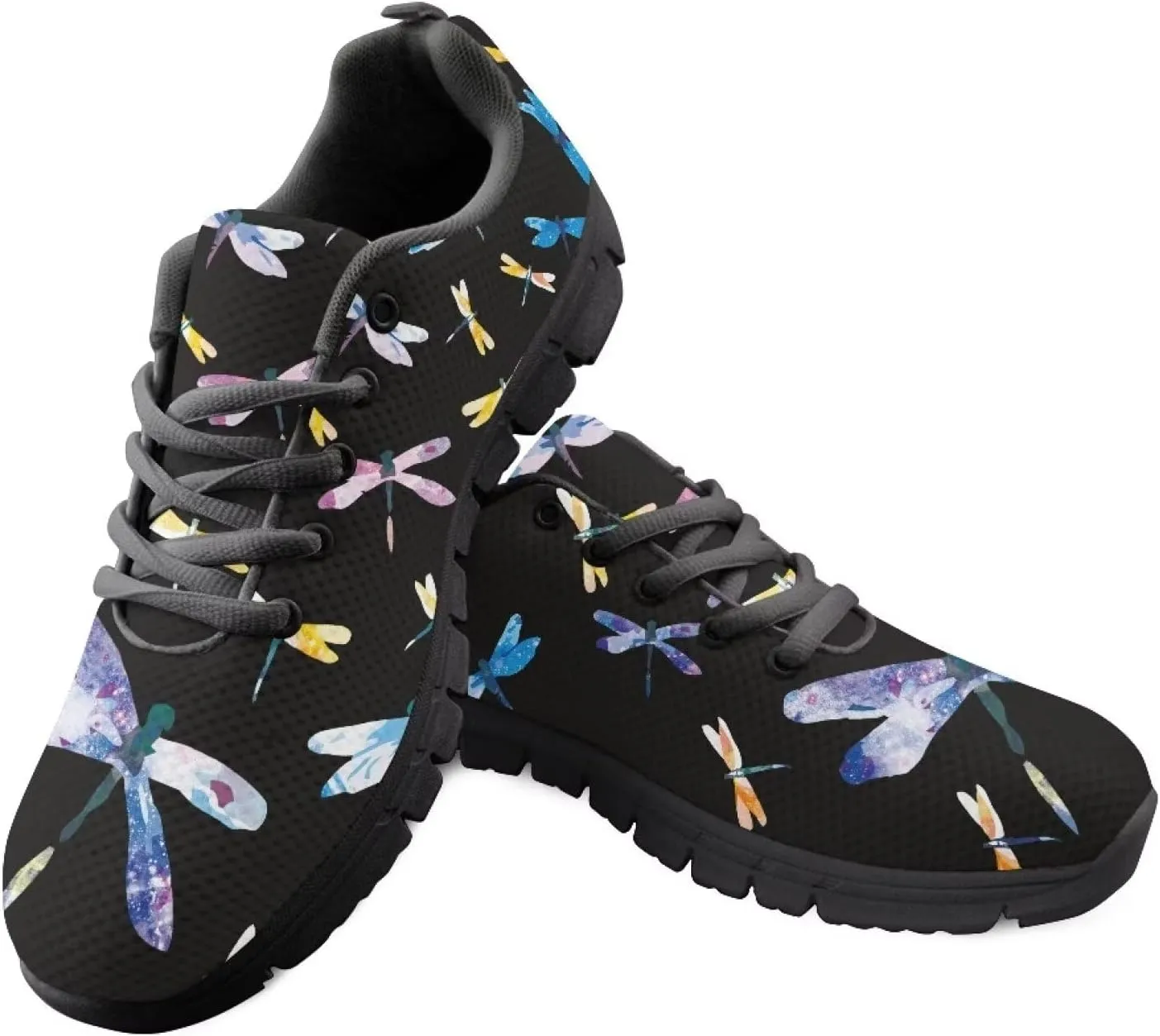 Women Non-Slip Running Shoes Lightweight Workout Shoes Casual Lace-Up Exercise Shoes Breathable Walking Shoes Athletic Sneakers US 5-12