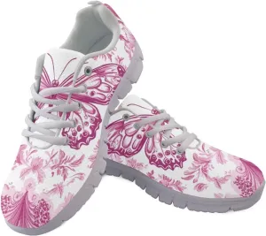 Women Non-Slip Tennis Shoes Lightweight Walking Shoes Workout Running Shoes Casual Lace-Up Exercise Shoes Athletic Sneakers US 5-12