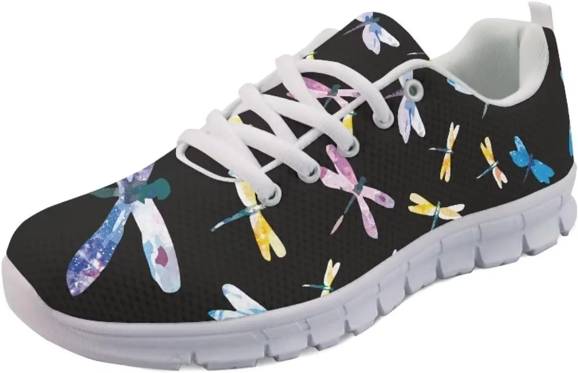 Women Non-Slip Tennis Shoes Lightweight Walking Shoes Workout Running Shoes Casual Lace-Up Exercise Shoes Athletic Sneakers US 5-12