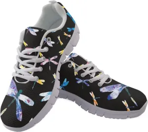 Women Non-Slip Tennis Shoes Lightweight Walking Shoes Workout Running Shoes Casual Lace-Up Exercise Shoes Athletic Sneakers US 5-12