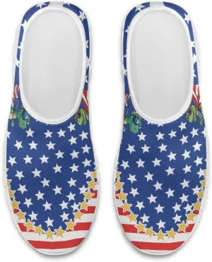 Women's Fashion Sneakers Slip On Walking Loafers Travel ShoesWhite Sole