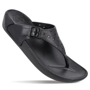Women's Flip Flops  - WC8913 Black
